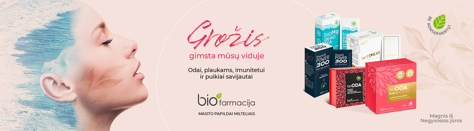 BIOFARMACIJA maisto papildai