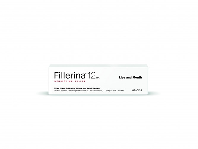 Fillerina 12 HA Dermatologinis gelinis užpildas lūpoms, 4 lygis
