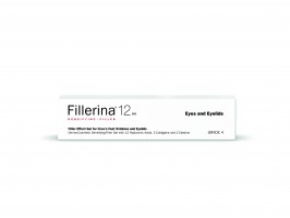 Fillerina 12 HA Dermatologinis gelinis užpildas paakiams ir akių vokams, 4 lygis