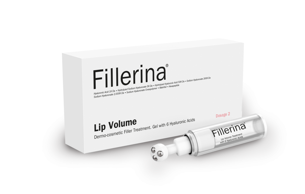 FILLERINA® LIP VOLUME lūpų apimtį didinantis pieštukas su 6 hialurono rūgštimis ir peptidais. 3 Lygis